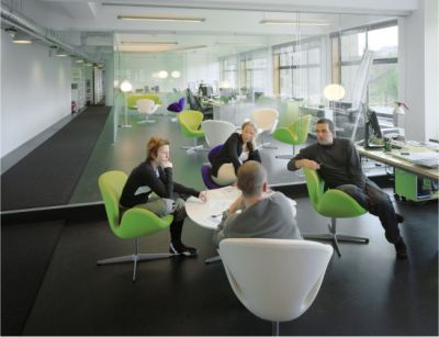 lhoas architectes architects leo burnett offices flagey 2x420