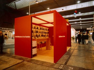 lhoas architectes architects la cambre stand 1x410